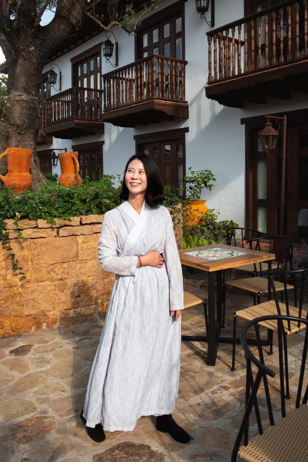 Hotel Casa Alcestre Виля Де Лейва Екстериор снимка